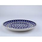 Bunzlau ontbijtbord 20 cm  * 086-70X met witte rand! *