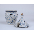 Bunzlau honingpot 17,5 cm.  * D82 -2151 teckel *