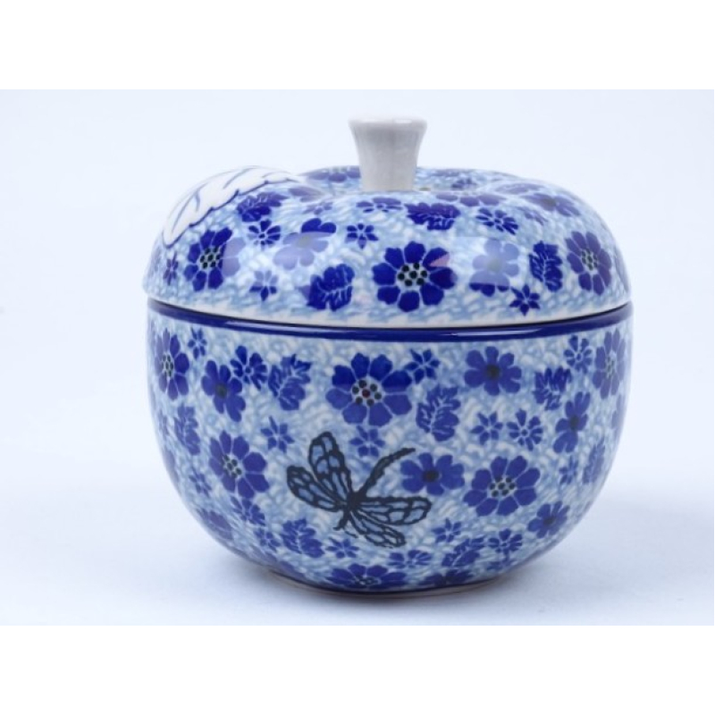 Bunzlau appelpot 12 cm. * 43-1443 libelle *