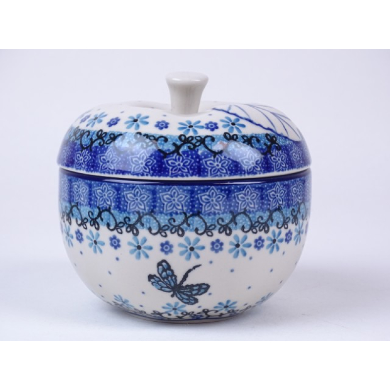 Bunzlau appelpot 12 cm. * 34-1944 libelle *