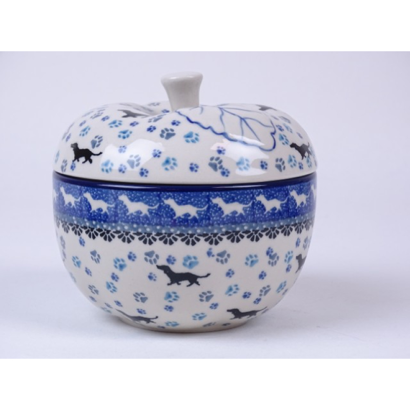 Bunzlau appelpot 12 cm. * 34-2151 teckel *