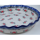 Bunzlau pie/quiche schaal 26 cm.  * 636-1525 *