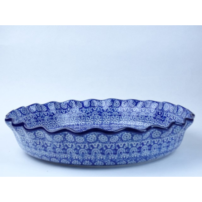 Bunzlau pie / Quiche schaal 26 cm. * 636-884 * Bunzlau pie / Quiche schaal 26 cm. * 636-884 *