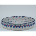 Bunzlau pie/ Quiche schaal  24 cm. * 637-2236 *