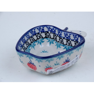 Bunzlau appel bakje 9,5 cm. * B50-2718 aardbei *