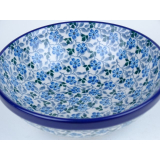 Bunzlau serving bowl met rand 18,5 cm.  * D30-2162 *