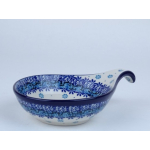 Bunzlau spoon rest / tapas schaaltje 17 cm. * 174-2008 vlinder *