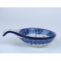 Bunzlau spoon rest / tapas schaaltje 17 cm. * 174-2008 vlinder *