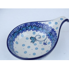 Bunzlau spoon rest / tapas schaaltje 17 cm. * 174-2008 vlinder *