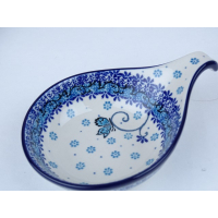 Bunzlau spoon rest / tapas schaaltje 17 cm. * 174-2008 vlinder *