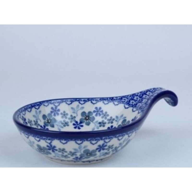 Bunzlau spoon rest / tapas schaaltje 17 cm. * 174-2333  *