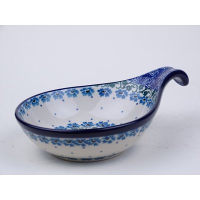 Bunzlau spoon rest/ lepel houder 17 cm. * 174-1827 *