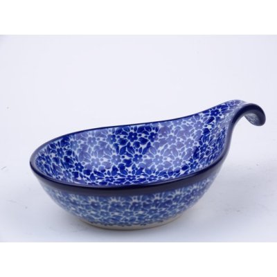 Bunzlau spoon rest/ lepel houder 17 cm. * 174-2396 *