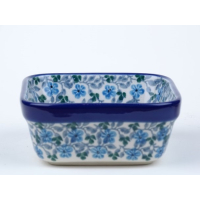 Bunzlau vierkant schaaltje 10 cm * 428-2162 *