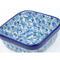 Bunzlau vierkant schaaltje 10 cm * 428-2162 *