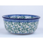 Bunzlau vla schaaltje met randje 12,5 cm. * 114-1822 *