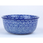 Bunzlau vla schaaltje met randje 12,5 cm. * 114-884 *