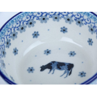 Bunzlau vla schaaltje 12,3 cm * 017- 2603 koe *