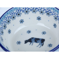 Bunzlau vla schaaltje 12,3 cm * 017- 2603 koe *