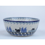 Bunzlau vla schaaltje 12,3 cm * 017-2827  poesjes *