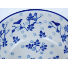 Bunzlau vla schaaltje 12,3 cm * 017- 3206 vogeltjes *