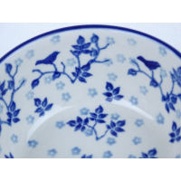 Bunzlau vla schaaltje 12,3 cm * 017- 3206 vogeltjes *