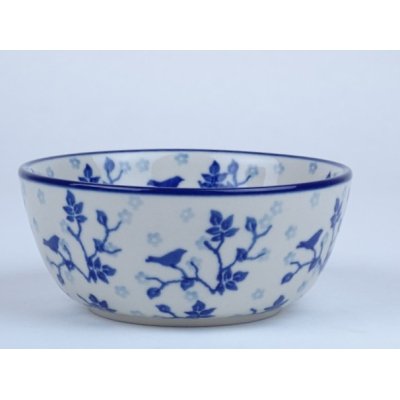 Bunzlau vla schaaltje 12,3 cm * 017- 3206 vogeltjes *