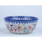 Bunzlau vla schaaltje 12,3 cm * 017-3208 vogeltje *