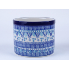 Bunzlau kruiden/ planten pot 12,8 cm. * D52-2185 *