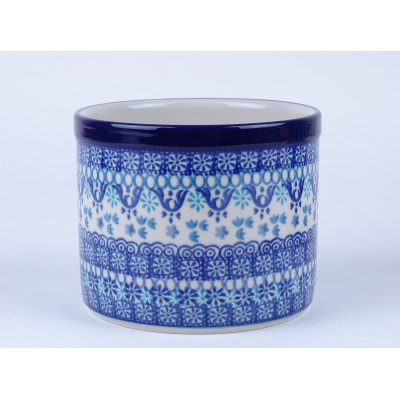 Bunzlau kruiden/ planten pot 12,8 cm. * D52-2185 * Bunzlau kruiden/ planten pot 12,8 cm. * D52-2185 *