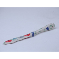 Bunzlau botermesje 18,5 cm. * 563-2887 klaproos *