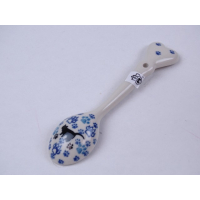 Bunzlau theelepel hartje 13,5 cm. * G60-1771 z.kat *