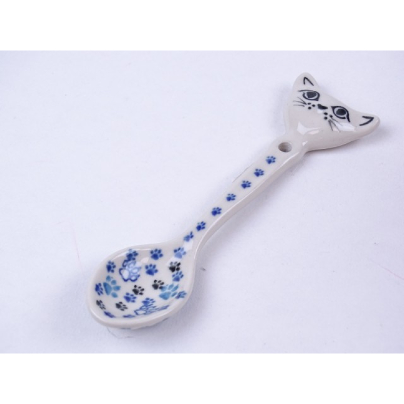 Bunzlau theelepel kat 13,8 cm. * H19-1771 z.kat )