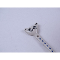 Bunzlau theelepel kat 13,8 cm. * H19-1771 z.kat )