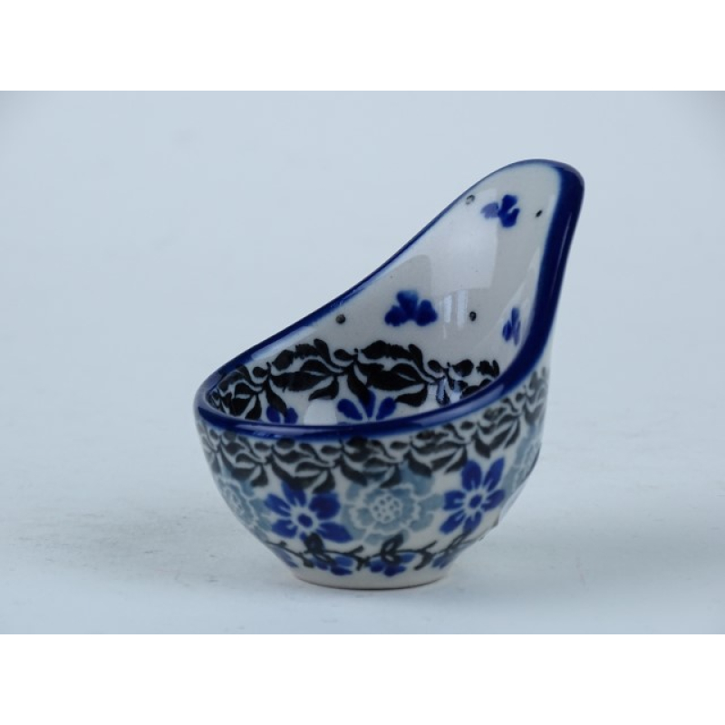 Bunzlau maatschepje / eierdopje 5,3 cm. * D75-1829 *