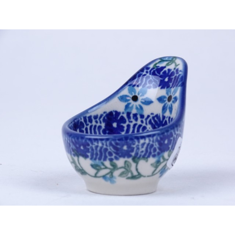 Bunzlau maatschepje / eierdopje 5,3 cm. * D75-1820 *