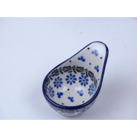 Bunzlau maatschepje/ eierdopje 5,3 cm. * D75-1829 *