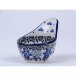 Bunzlau maatschepje/ eierdopje 5,3 cm. * D75-1829 *