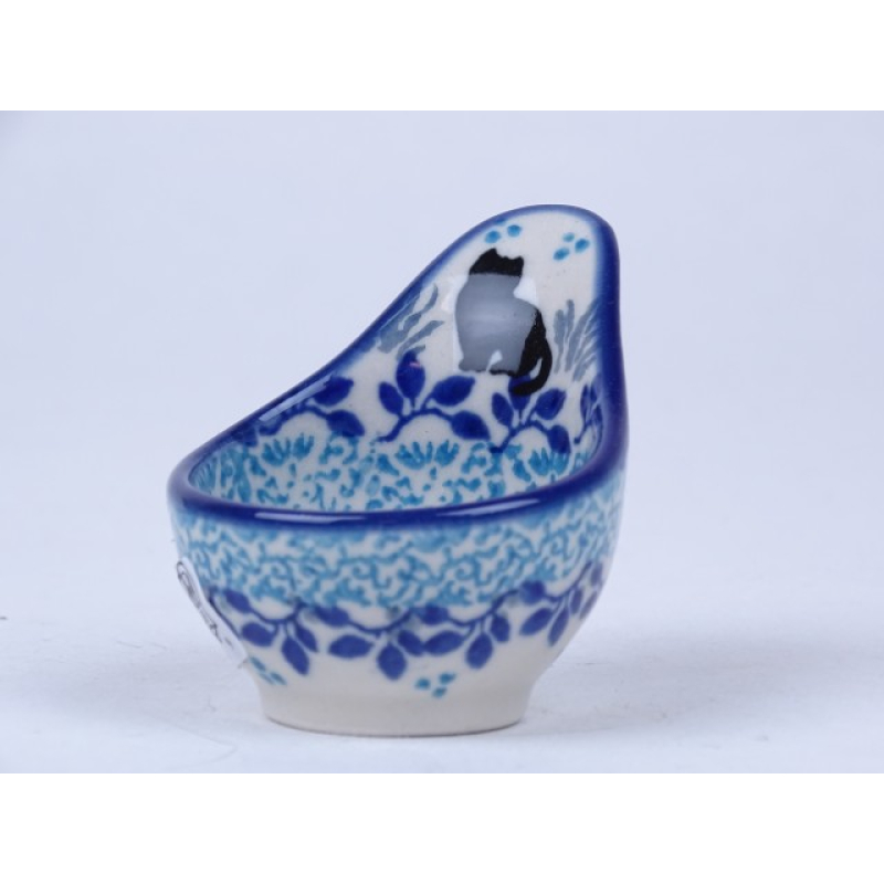 Bunzlau maatschepje / eierdopje 5,3 cm. * D75-2885 kat *