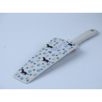 Bunzlau taartschep 24 cm.  * 438-2151 teckel *