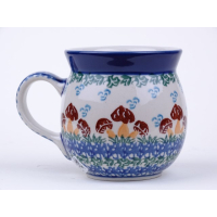 Bunzlau bol mok 240 ml. * 05-1732 paddenstoelen  *