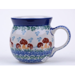 Bunzlau bol mok 240 ml. * 05-1732 paddenstoelen  *