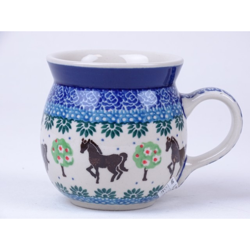 Bunzlau bol mok 240 ml. Let op!! * 05-2256 paard *