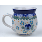 Bunzlau bol mok  240 ml  * 05-2276 viooltjes *