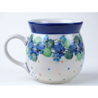 Bunzlau bol mok 240 ml. * 05-2339 viooltjes *