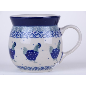 Bunzlau bol mok  240 ml  * 05-2597 kippen *