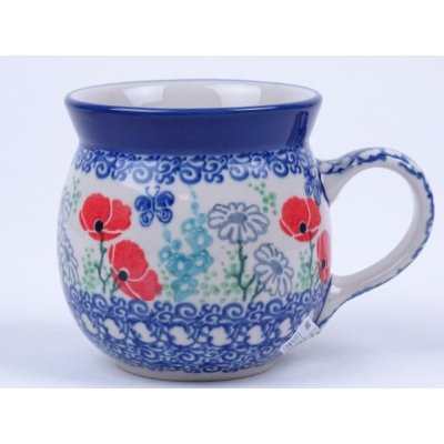 Bunzlau bol mok  240 ml  * 05-2901 klaproos *