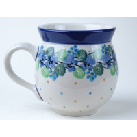 Bunzlau bol mok 350 ml.   * 70 -2339 viooltjes *