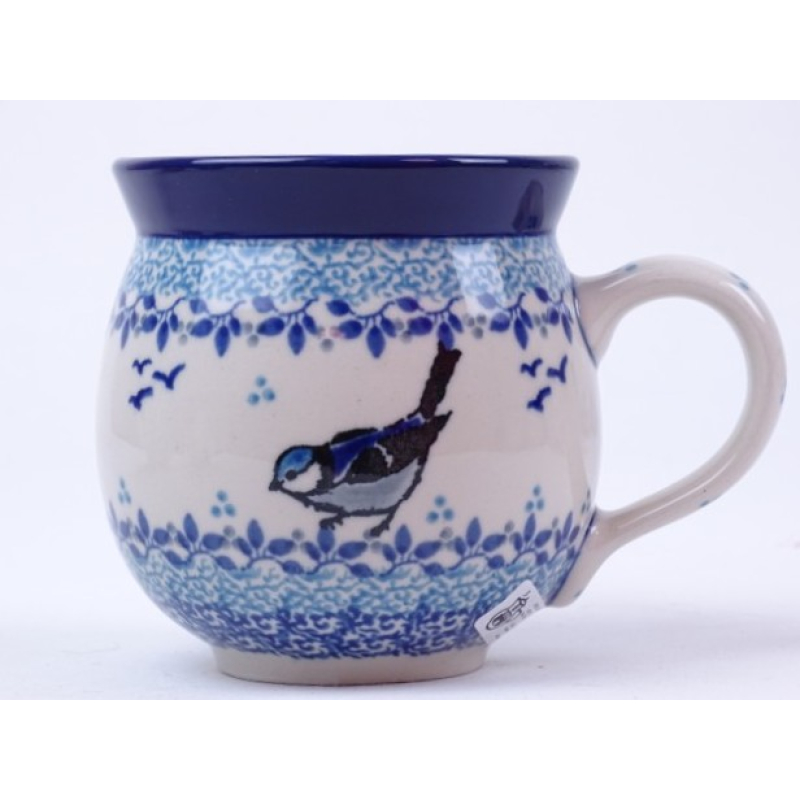 Bunzlau bol mok 350 ml  * 70 -2786 vogel *
