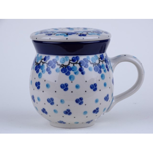 Bunzlau bol mok 350 ml .+ deksel * F11- 70-2716 *